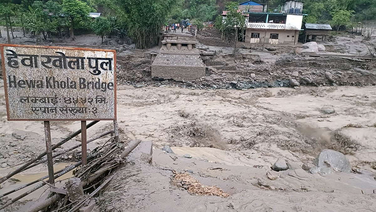 बाढी पहिराका कारण १ सय १९ परिवार विस्थापित